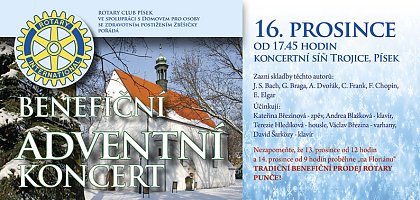 Benefiční vánoční koncert a prodej vánočního punče 13.12. 2024