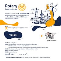 27. Benefiční ples Rotary klubu České Budějovice