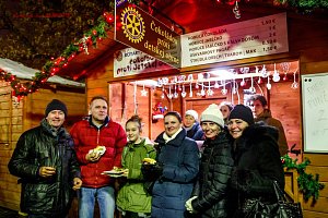 Vianočný Rotary punč a čokoláda v Žiline