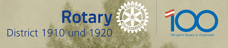 Ocenenie pre D1910 a D1920 pri príležitosti založenia Rotary v Rakúsku