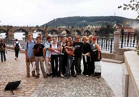 Letní kemp pro mládež History and Vltava water fun