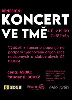 Koncert ve tmě 4.11.